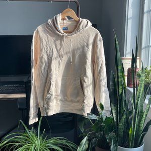 Garment-dyed french terry hoodie (Canvas)